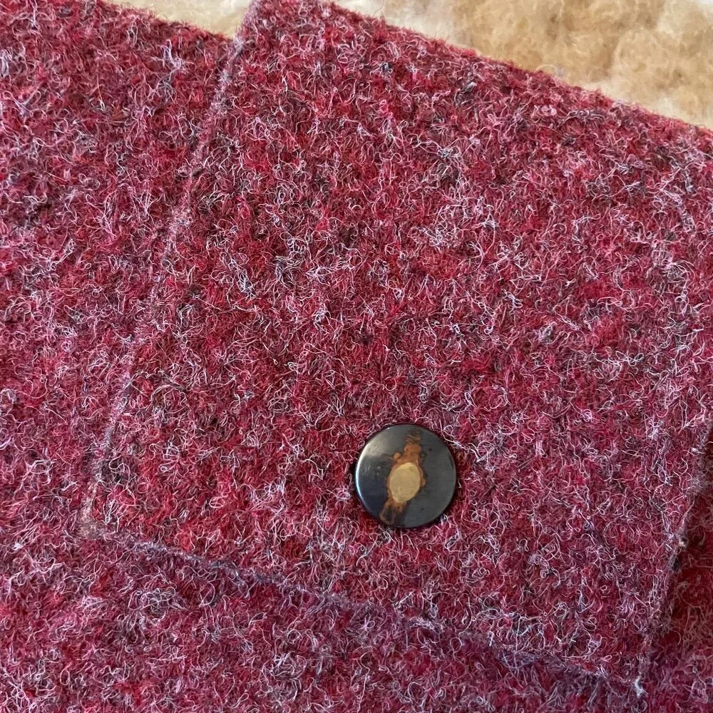 Wool laptop case